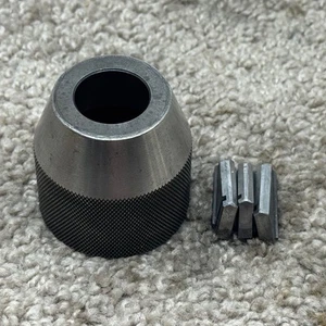 ALBRECHT KEYLESS DRILL CHUCK REPLACEMENT HOOD + JAWS - Picture 1 of 6