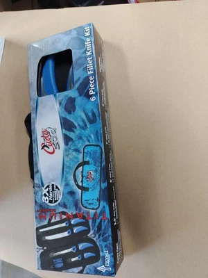 Cuda 4 Fillet Knife Set Kit 6” 7” 9” 2.5” Bait 4116 Stainless Steel Blade 23015 - Image 1 of 4