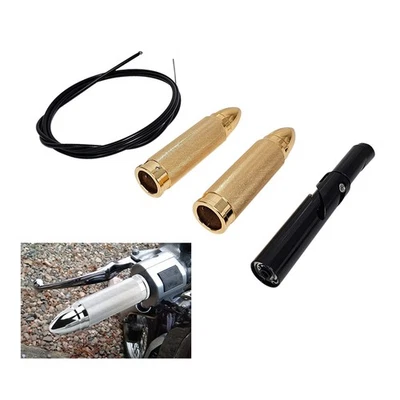 Gole Interne Drosselklappenbaugruppe 1 Motorgriff für Harley Chopper Bobber - Image 1 of 4