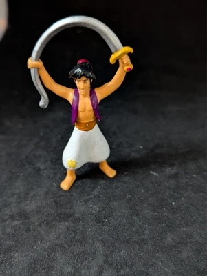 Figura PVC Disney's Aladdin - Aladdin [Bending the Sword] 2" (1992, Applause)  Foto 1 de 2