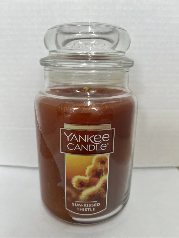 Vela Yankee cardo beijado pelo sol frasco grande - Imagem 1 de 1