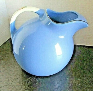 *Vintage Hall China Royal Rose 64oz. Pitcher with Gold Edging - Mint - Picture 1 of 4