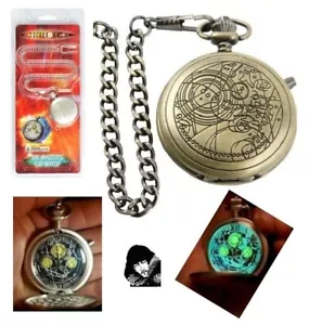 Doctor Who The Master's Fob Watch & Chain WORLDWIDE POST - Picture 1 of 5