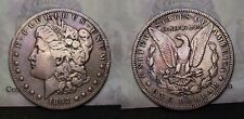 1892 S Morgan Silver Dollar $1 Cleaned / Rim Damage Better Date!!