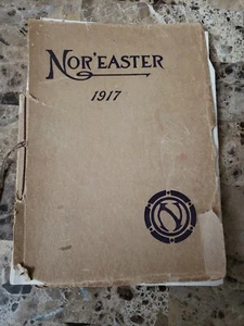 Old THE NOR'EASTER ANNUAL YEARBOOK 1917 Maxwell Taylor 5th Chair Joint Chiefs  - Bild 1 von 11