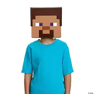 Kids Minecraft™ Steve 3d Paper Mask - Picture 1 of 1