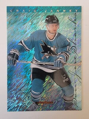 1995-96 Leaf Limited #13 Craig Janney San Jose Sharks - Image 1 of 3