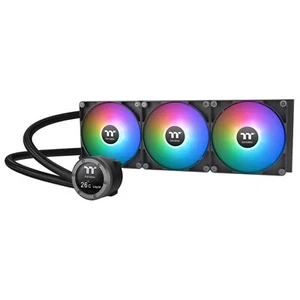 Thermaltake TH420 V2 Ultra ARGB Sync/AlO Liquid Cooler/ARGB Fan 140*3 2.1" LCD - Photo 1/13