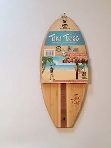 Tiki Toss Surfboard Surf Edition 100% Bamboo New - Picture 1 of 5
