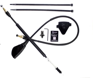 Motorcycle Clutch Cable 650CC & Below Pro-Spec Easy Clutch Pro Plus EC 240 Black - Picture 1 of 13