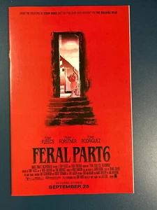 Feral #6 Image Comics 2024 quasi nuovo parte 6 variante omaggio film Tony Fleecs - Foto 1 di 3