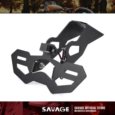 Eliminador de guardabarros con luz de placa de licencia para Kawasaki Ninja Z1000 Versys 650 1000 Foto 1 de 4