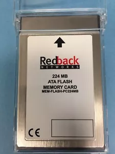 MEM-FLASH-PC224MB Redback 224MB ATA FLASH Memory Cards 905-0105 Type I - Picture 1 of 3