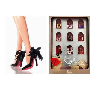 BARBIE Christian Louboutin colaboración Barbie colección 9 tipos de zapatos - Imagen 1 de 8