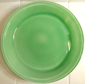 Agee Pyrex [Crown] Green Sprayware Pie Dish 9" / 23cm [PR-912] - Bild 1 von 6