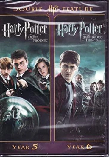 Harry Potter Order Of The Phoenix / Harry Potter Half-Blood Prince Year 5 6 DVD - Image 1 of 1