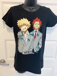 My Hero Academia Anime Tshirt Hot Topic Katsuki Bakugo Eijiro Kirishima M - Picture 1 of 5