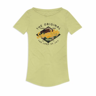 Ducati Scrambler Yosemite Ladies Top short Sleeve Lady New %%%% - Image 1 of 2