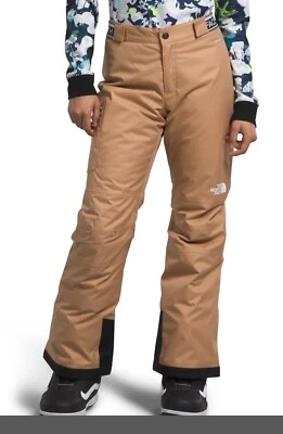 Pantalones de esquí para nieve aislados Freedom The North Face niños niñas almendra talla L/12 Foto 1 de 4
