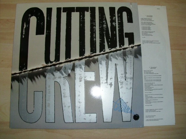 SELTEN    1 x LP  # Cutting Crew + BROADCAST + Vinyl # sammeln ! Textinlay   RAR - Bild 1 von 1