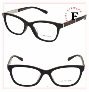BURBERRY BE2232 Black Eyeglasses Optical Check Plaque Frame 51 mm 2232 - Picture 1 of 5