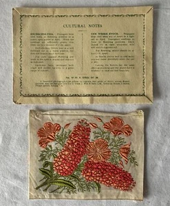 KENSITAS Zigaretten Seidenblumen ESCHSCHOLTZIA ZEHN WOCHEN LAGER Postkartenmappe - Bild 1 von 6