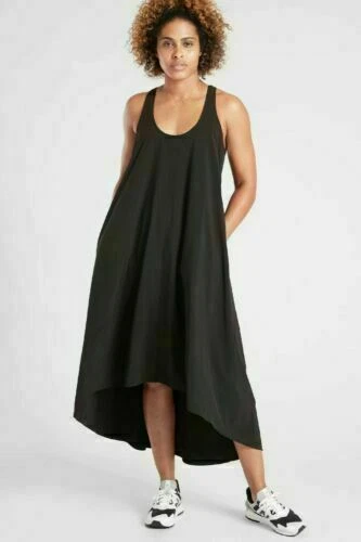 Athleta 486452 Presidio Dress - Black