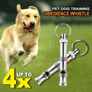 Dog Whistle Training Pet Obedience Supersonic Professional Pitch Mix - Picture 1 of 10