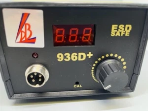 ONE NEW TOP QUALITY LDB936D+ ESD SAFE SOLDER STATION W TEMP DISPLAY 60W W10 TIPS - Picture 1 of 4