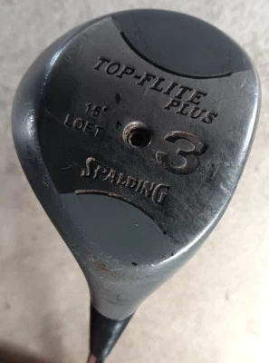 Spalding Top Flite Plus Golf 3 Driver Jet Step 11 Degree Loft Made in USA - Image 1 of 4
