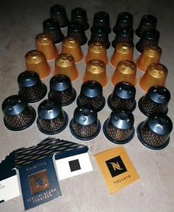30 leere ALU Kaffee Kapseln Nespresso Festive Black Limited Edition und Voluto - Bild 1 von 9