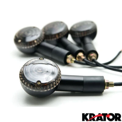 4x Round Turn Signals For Suzuki Intruder Volusia VS 700 750 800 1400 1500 - Image 1 of 4