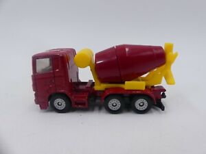 SIKU 0813 Scania Cement Mixer / Red - Yellow