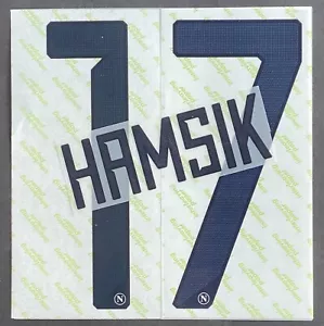 HAMSIK NAPOLI NOME+NUMERO UFFICIALE 3RD 2018-2019 Kappa - Foto 1 di 1