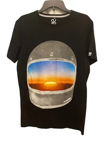 Mambo Surf de Luxe Herren T-Shirt schwarz bunt Space Helmut Größe S - Bild 1 von 5