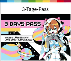 3-Tage Pass Ticket Freitag, Samstag, Sonntag DoKomi 2023