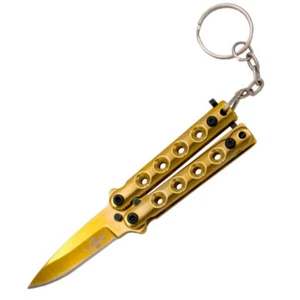 Schlüsselanhänger Messer Gold minimesser - Bild 1 von 1