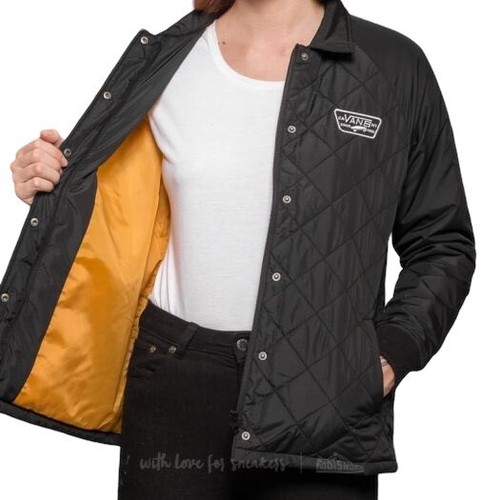 Giacca da donna Vans Thanks Coach trapuntata MTE taglia media nera