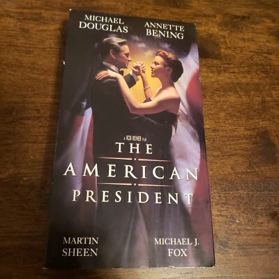 The American President (VHS, 1995, Sleeve) Michael Douglas, Annette Bening 🇺🇸  - Image 1 of 4