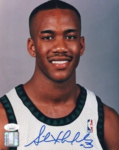 Stephon Marbury autographed signed 8x10 photo NBA Minnesota Timberwolves JSA COA - Picture 1 of 1