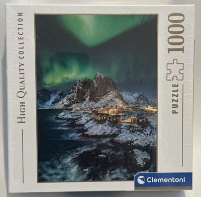 Clementoni Lofoten Islands 1000 Piece Jigsaw Puzzle Made In Italy NEW Sealed  - Image 1 of 4