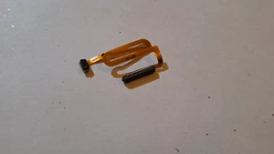 Samsung Galaxy A12 Genuine Power Button Fingerprint Flex Cable Black - Picture 1 of 1