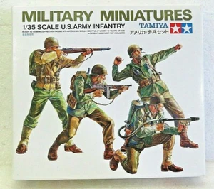 Kit de plástico TAMIYA 35013 INFANTERÍA DEL EJÉRCITO DE ESTADOS UNIDOS 1:35 Militay Miniatures nuevo - Imagen 1 de 3