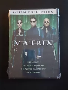 NEW Sealed The Matrix 4-Film Collection DVD Set Reloaded Revolutions Animatrix - Picture 1 of 2