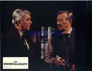 THE SHOOTIST JOHN WAYNE JAMES STEWART FRENCH LOBBY CARD REPRODUCTION PHOTO