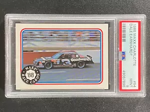 1988 Maxx Charlotte  Dale Earnhardt  PSA 9  NASCAR - Picture 1 of 1