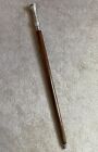 Walking Stick w/ Silver-plated Handle and Tip
