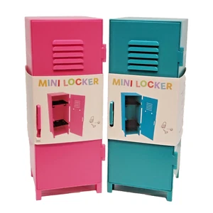 Target Bullseye Mini Locker Desktop Storage Container with Lock & Key NEW - Picture 1 of 3