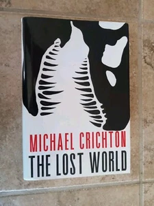 Michael Chrichton The Lost World Like New Hardcover Novel Combined Shipping 75c - Foto 1 di 3