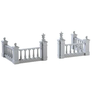 Lemax 2017 Plaza Fence General Products #74237 Collectibles Village Accessory - Picture 1 of 3